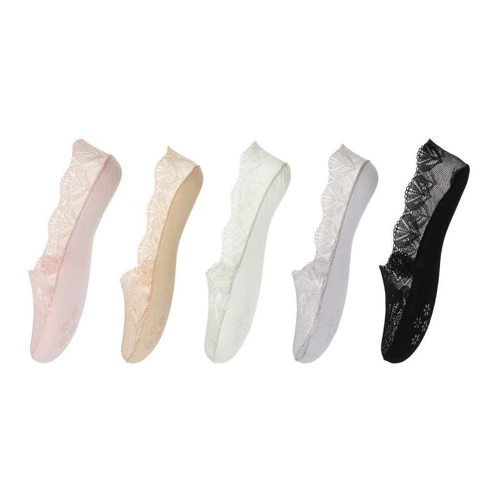 Носки-подследники, тм GALANTE, р. 23-25, 94,5% полиамид, спандекс 5,5%, цвета в ас-те, #2 - #1