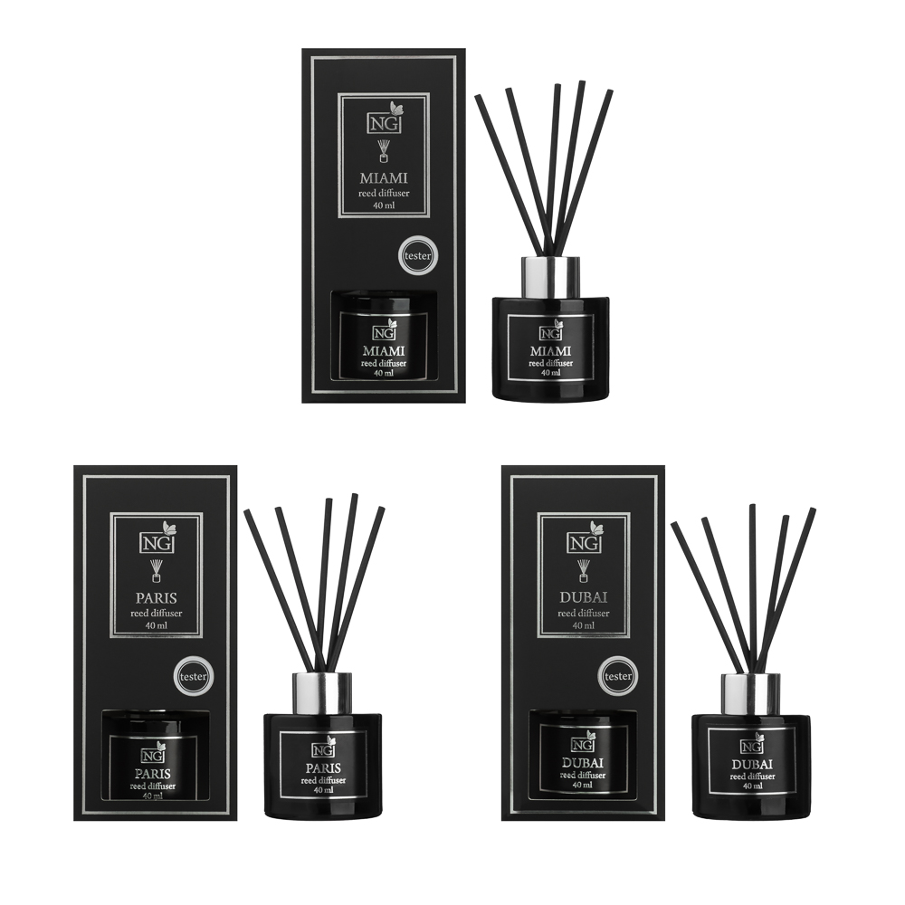 NEW GALAXY Диффузор LuxBlack, 40 мл, (Dubai, Miami, Paris) - #1