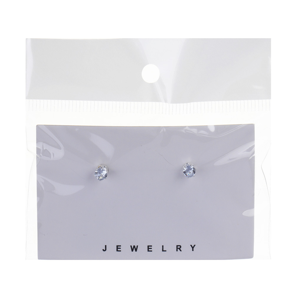 Серьги, бижутерия, сплав, размер 4 мм, БЖ-42 - #5