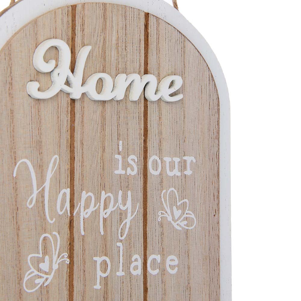 Ключница открытого типа, 3 крючка, 14,5x19x2,5см, МДФ, металл, 2 дизайна - #4