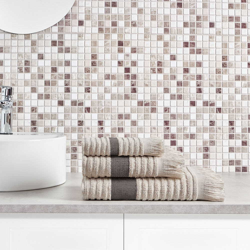 PROVANCE Хейзел Полотенце махровое, 100% хлопок, 30х50см, 500гр/м, бежевый - #5