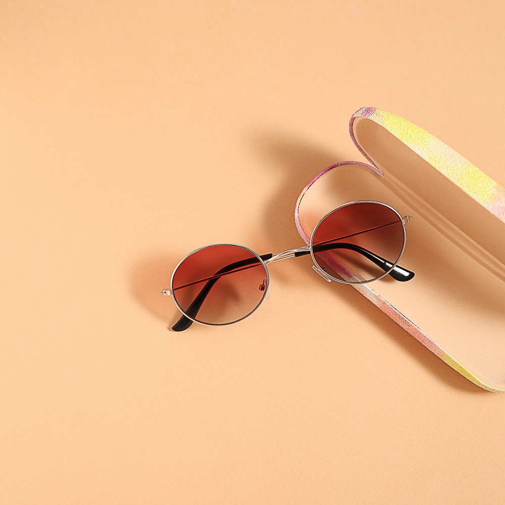 GALANTE Очки солнцезащитные, пластик, металл, 135x43мм, 4 цвета - #7