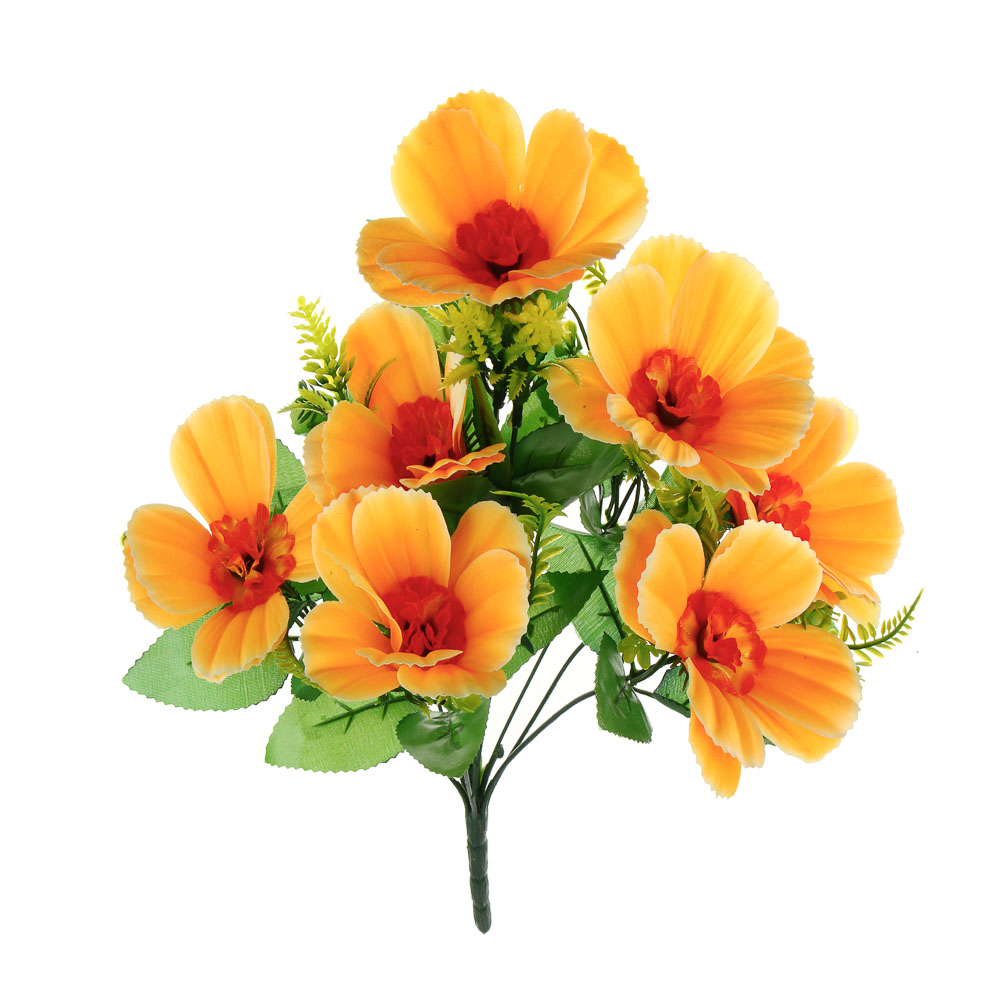 LADECOR Букет искусственных цветов, 4 цвета, 42-46 см - #5