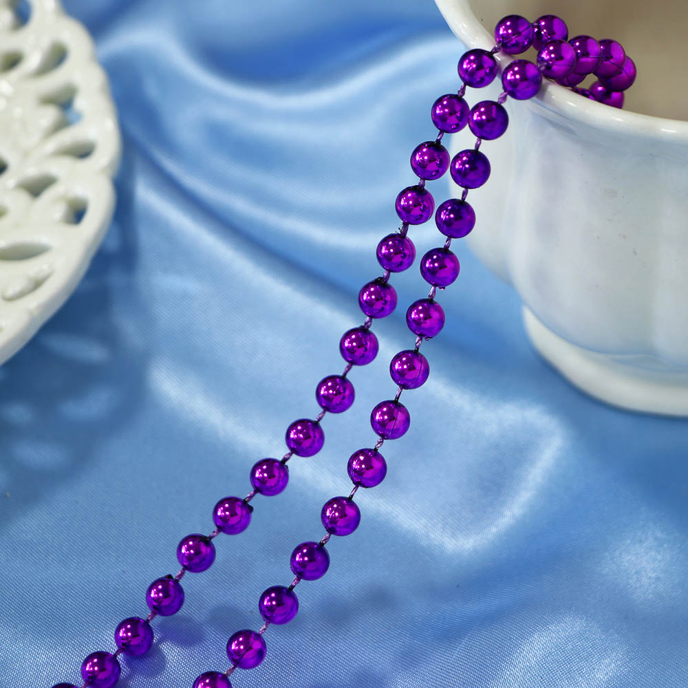 СНОУ БУМ Бусы декоративные 0,6x500 см, туба, 6 цветов, 26-747 - #7