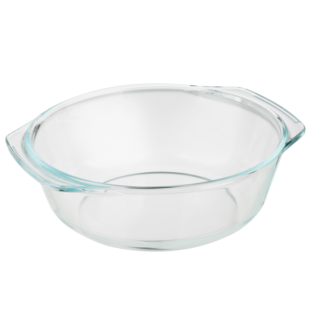 SATOSHI Кастрюля жаропрочная с крышкой, стекло, 23,5х20,6х9,6см, 1,5л - #3