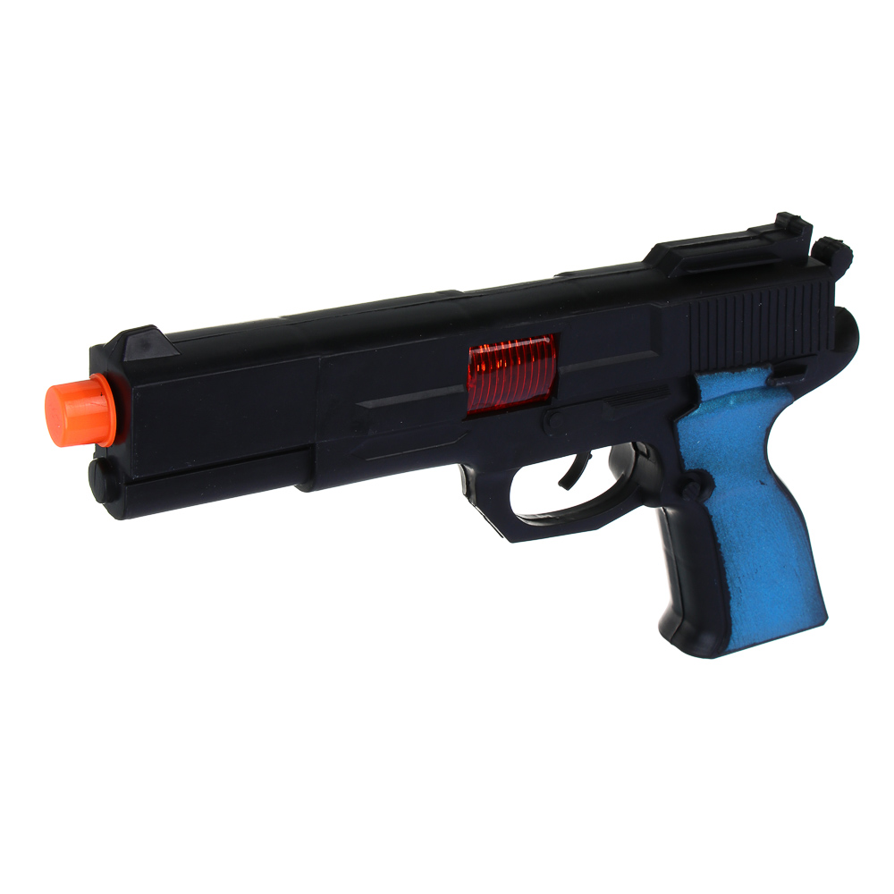 ИГРОЛЕНД Пистолет, трещотка, пластик, 15,5х3х29 см, 2 дизайна - #4