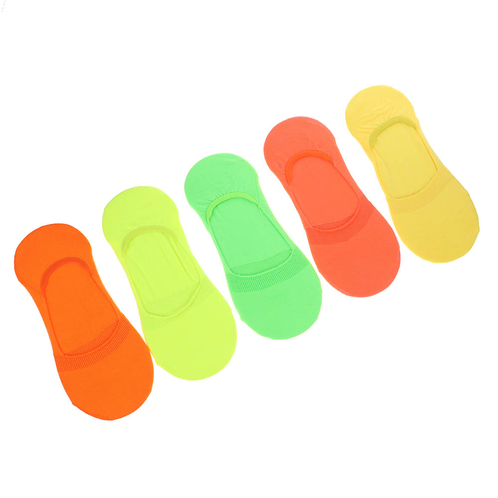 Носки-подследники, тм Turkan, р. 36-41, 90%хлопок, 8% п/а, 2%лайкра, цвета в ас-те, BX8045 - #3