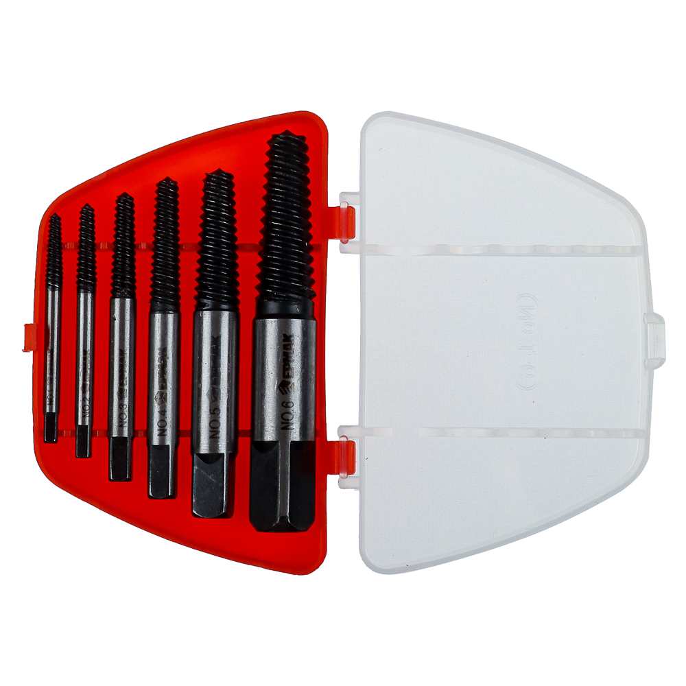 ЕРМАК Набор стальных экстракторов. 6шт - #4