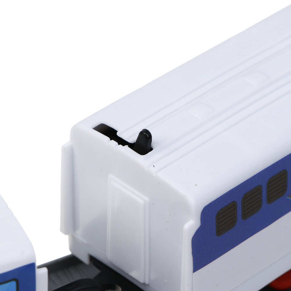 ИГРОЛЕНД Железная дорога "Скоростной экспресс", PP, PS, движение, 2хАА, 28х20х5см, 2 дизайна - #11