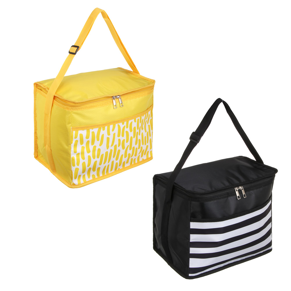 Термосумка, тм ЯРКОЕ ЛЕТО 15 л, 420D оксфорд, фольга, 30х20х25 см - #1