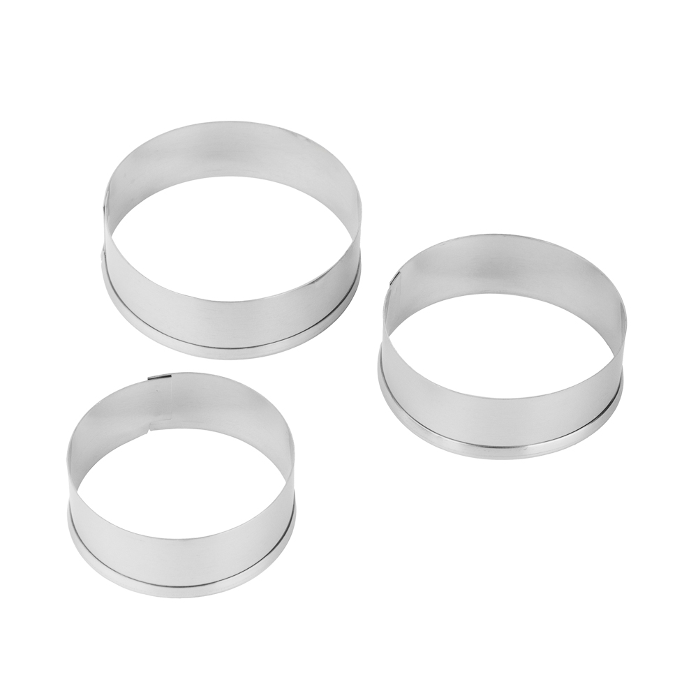 SATOSHI Набор форм для печенья 12пр, формы сердец, звезд, цветов, кругов, нерж.сталь - #6