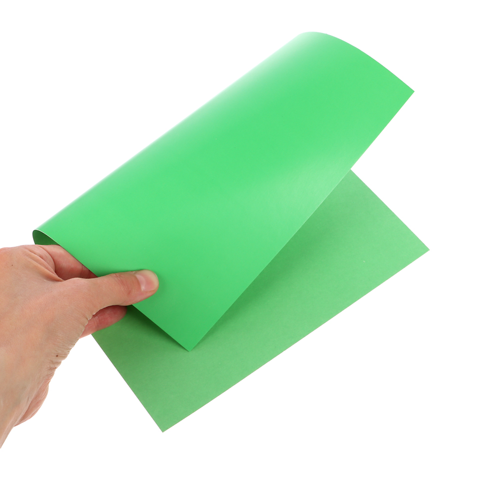 ClipStudio Картон цветной "Альфа" мелованная бумага, 2-сторонний, 10л., 10цв., в папке - #4