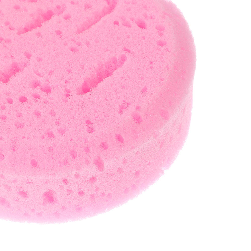 ЮL Мочалка-губка поролоновая крупнопористая с подвесом, полиуретан, 13,5х5см, 3 цвета - #4