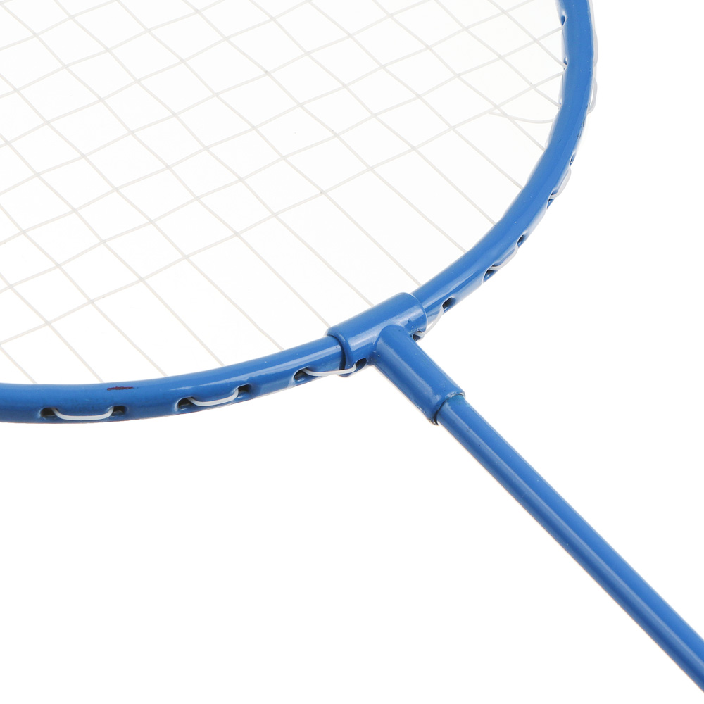 Набор для бадминтона, тм BY SPORT, 2 ракетки, 1 волан, в сетке, металл, пластик - #6