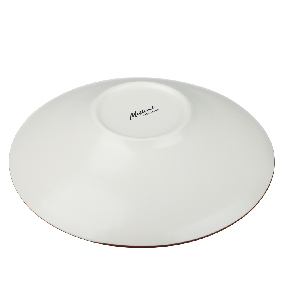 Салатник Лусия тм MILLIMI, 21,3см, фарфор, кремовый - #6