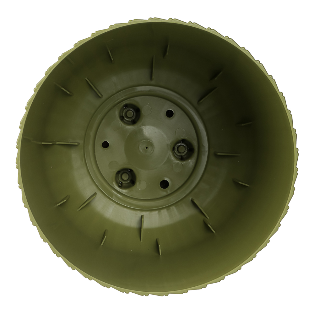 Горшок для цветов с поддоном "Торин" 3,3л, d17,5см, цв. папоротник - #4