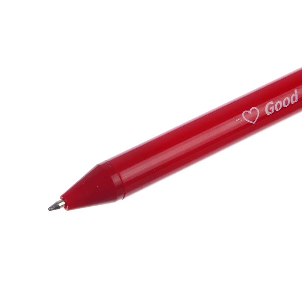 Ручка шариковая автоматическая синяя 0,7мм, "Вишенки", 2 вида, шоу-бокс - #4