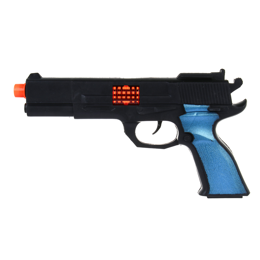 ИГРОЛЕНД Пистолет, трещотка, пластик, 15,5х3х29 см, 2 дизайна - #5