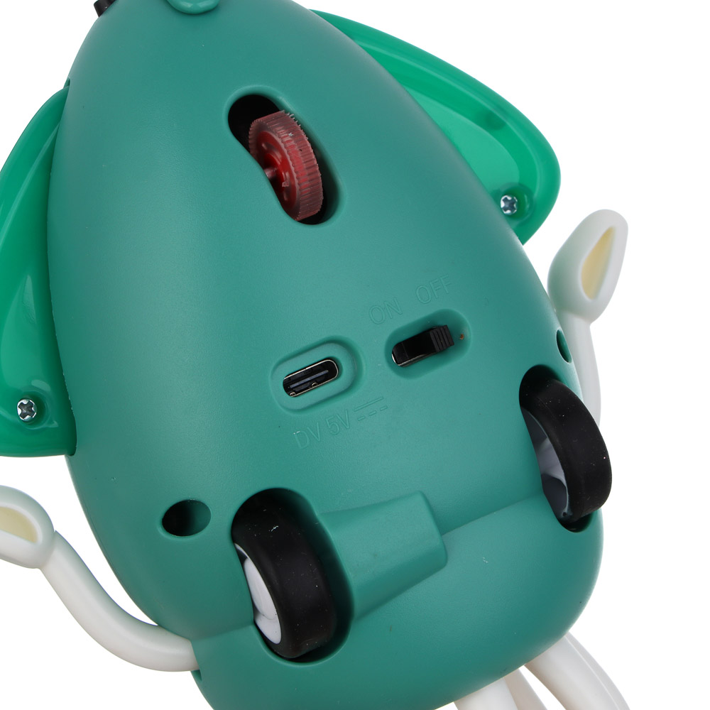 ИГРОЛЕНД Игрушка музыкальная "Осьминожка", звук, свет, движ., USB, 3.7V, 500mA, 12,6х8,2х20,5см - #11