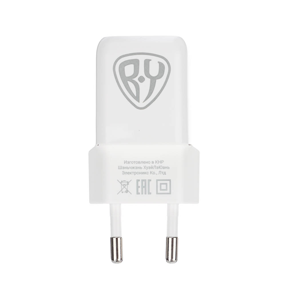 BY Сетевое зарядное устройство MINI 30Вт GaN,USB-C, USB-A, QC,PD,PPS,110-240В,50-60Гц,пластик,белый - #1