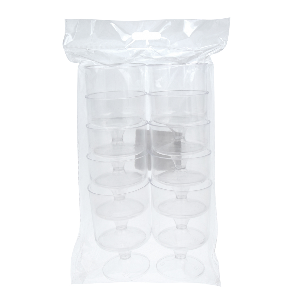 Fntastic Набор пластиковых стаканов, 10 шт, 8,7х6,3 см, 100 мл - #3