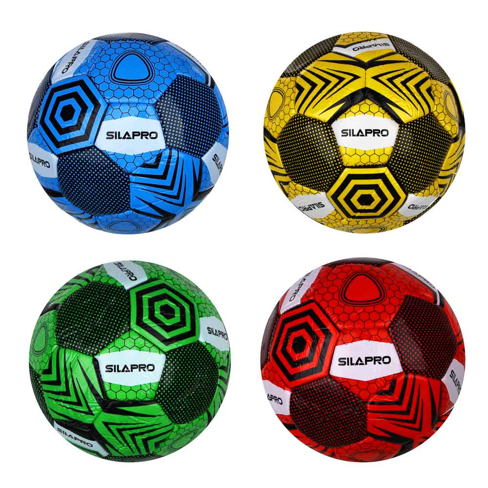 Мяч футбольный 3 сл, р.5, 22см, PU 2.6мм, 320гр (+-10%) SILAPRO - #1