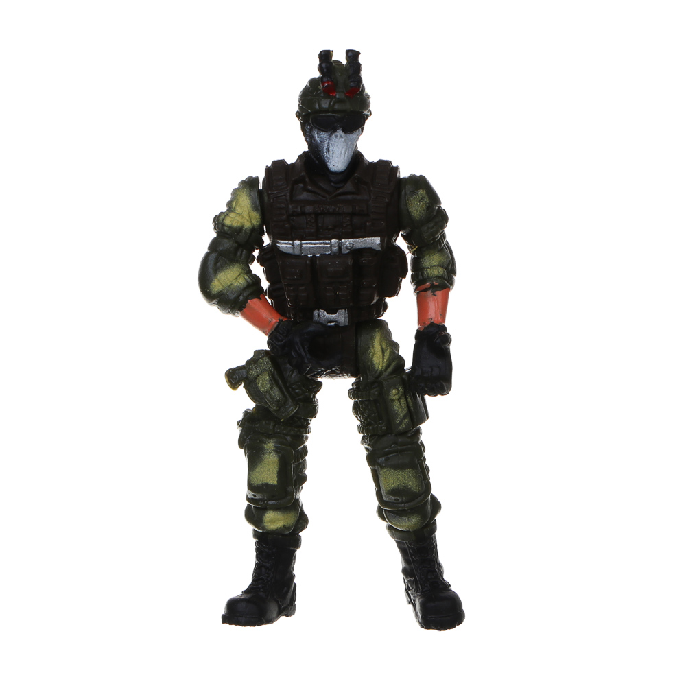 ИГРОЛЕНД Грузовик с солдатиком "Военная операция", инерция, РР, хлопок, 28х11х15 см - #9