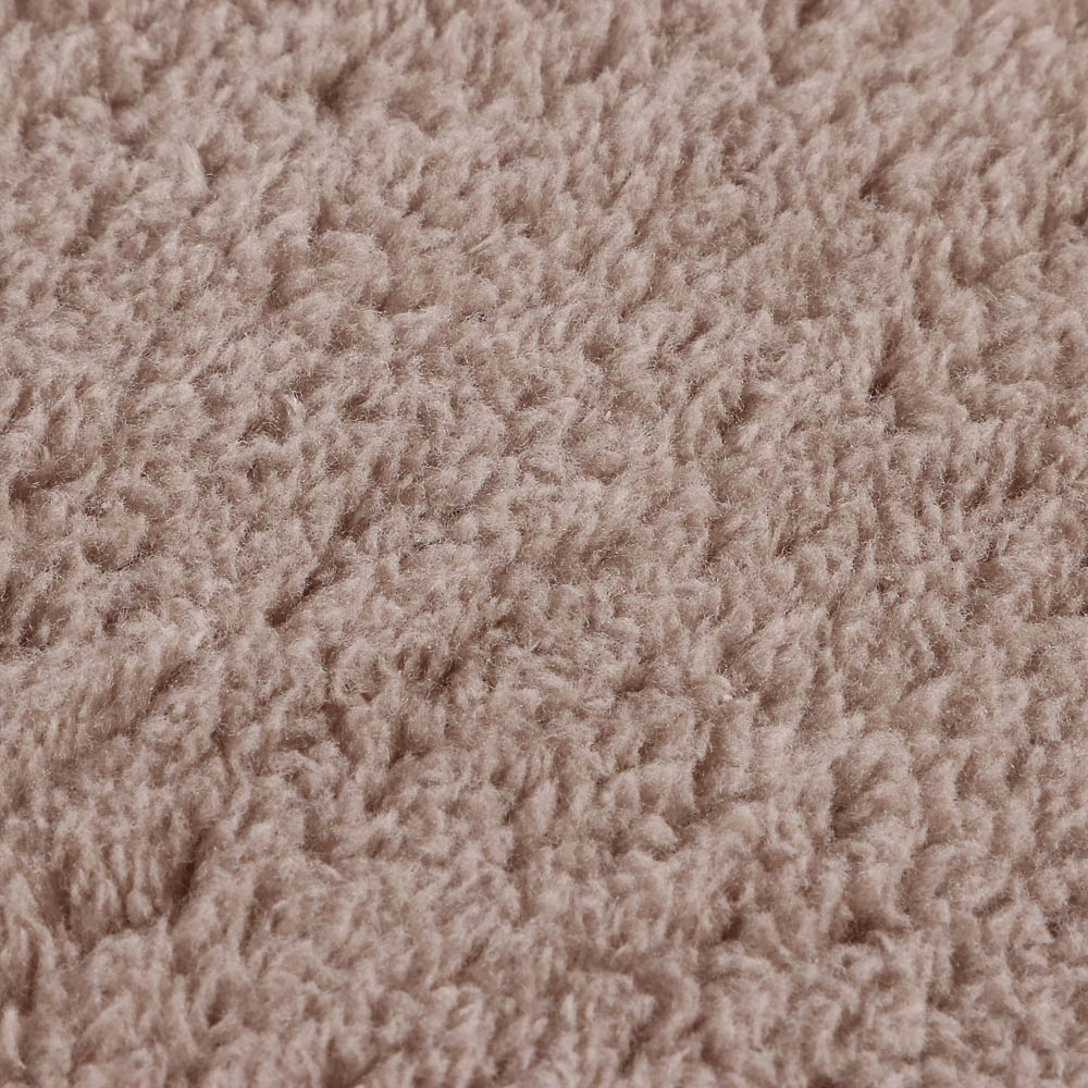 Коврик плюшевый 50х80 мокко 05 - #3