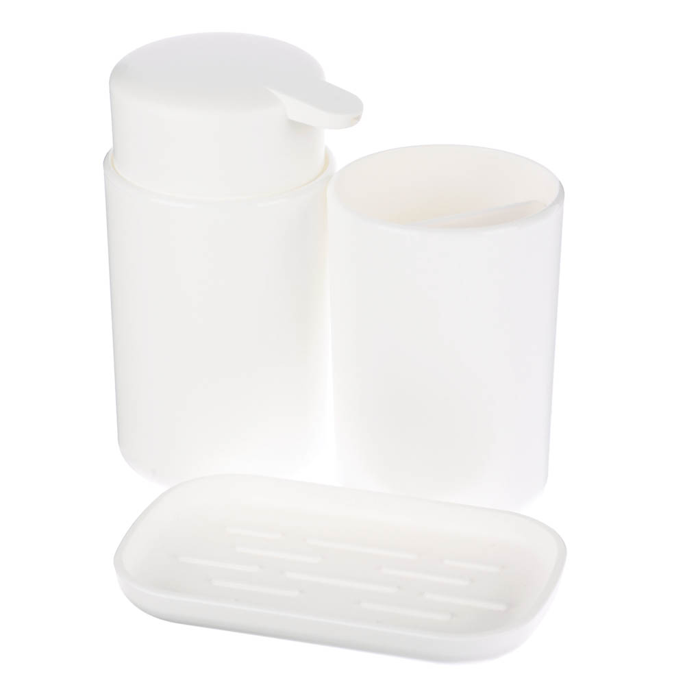 Мыльница Flux, белый, 7,5х13,5х1,8см - #4