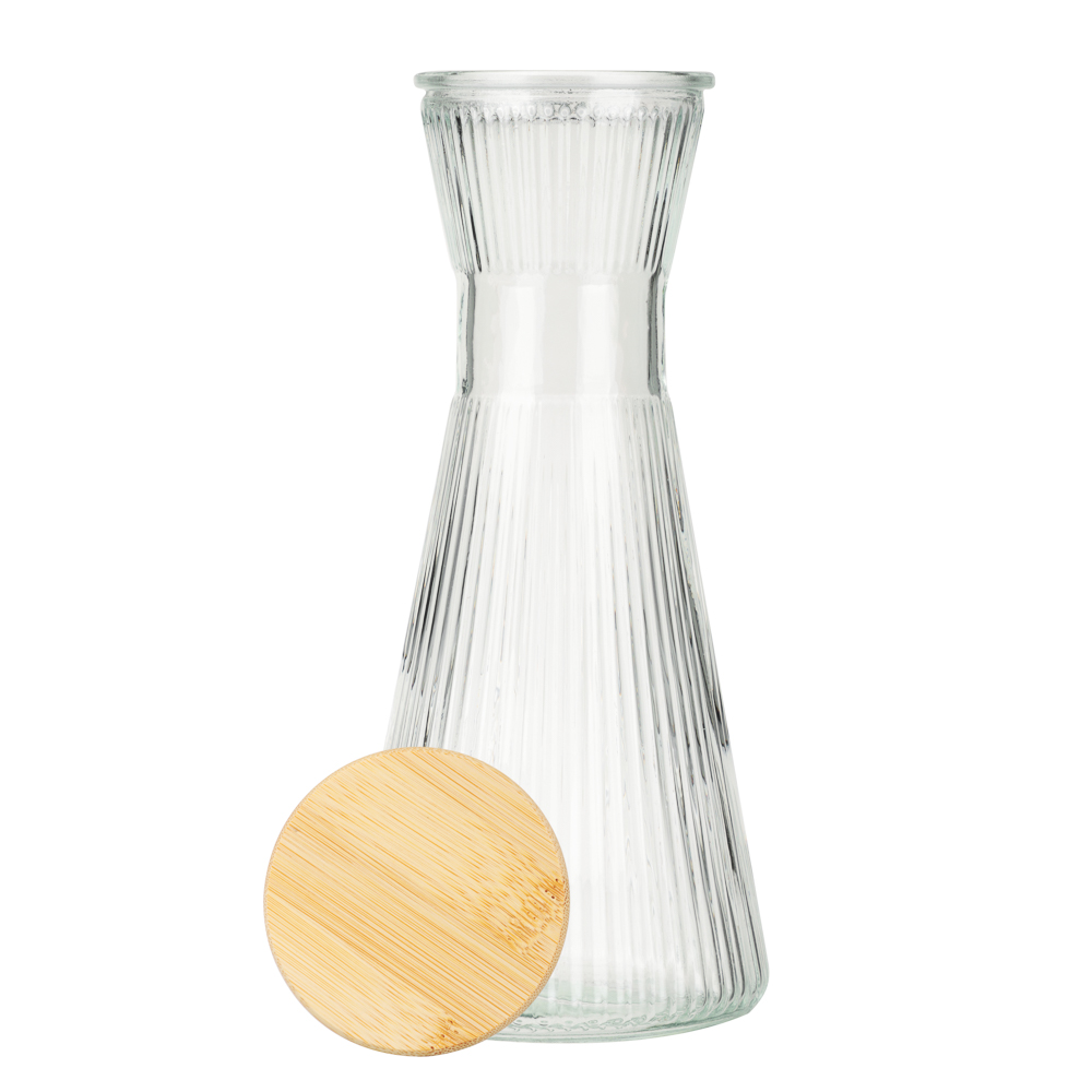 SATOSHI Набор Кувшин 1,8л, 6 стаканов 200мл, стекло, бамбук - #6