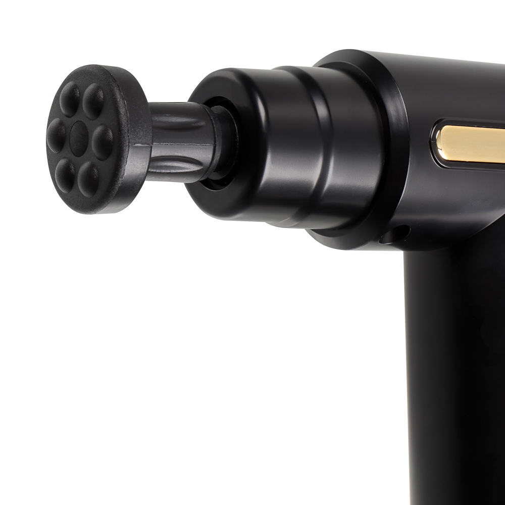 LEBEN Массажёр перкуссионный, 6 режимов, 1200мАч, чёрный - #9