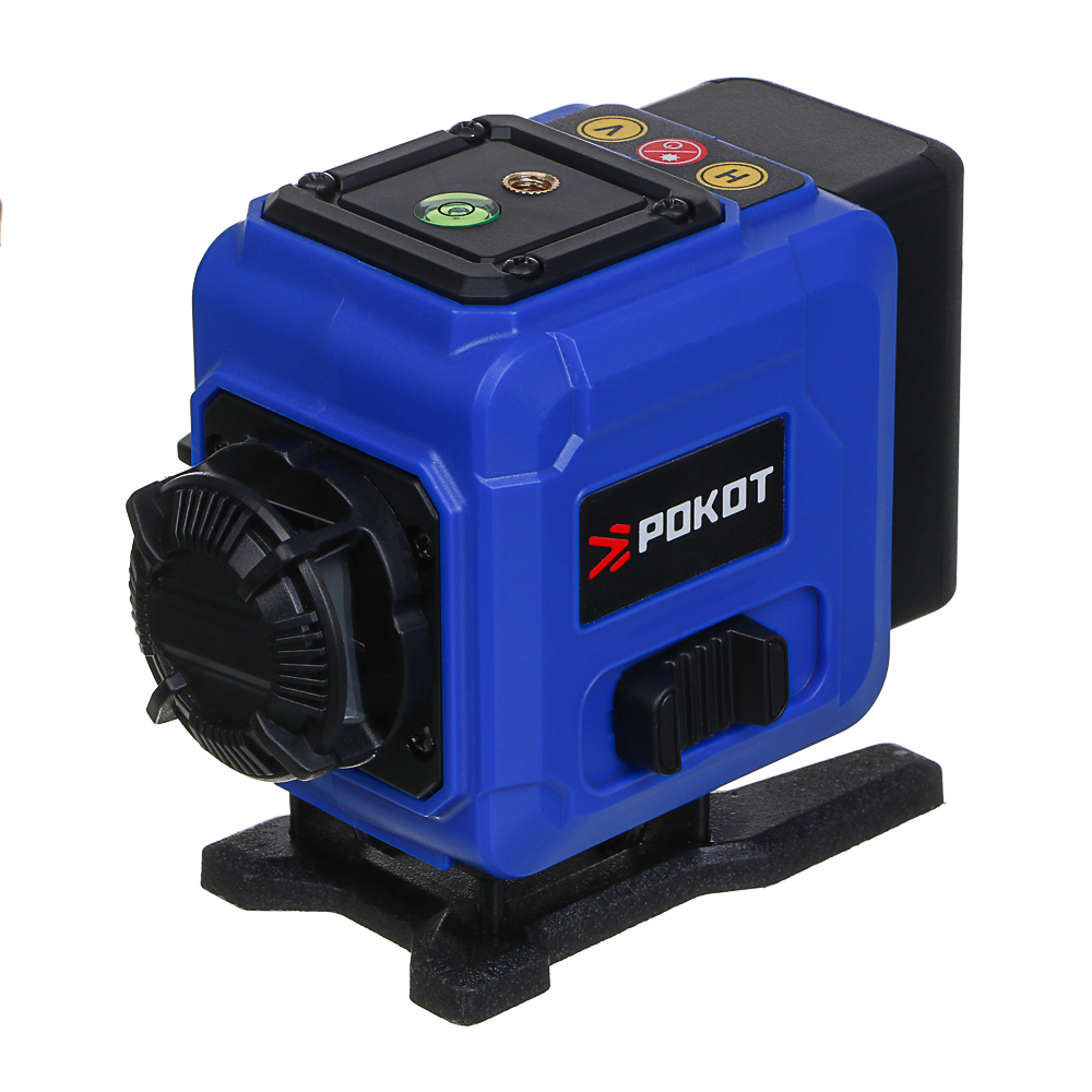 РОКОТ Уровень лазерный 12 лучей, 1АКБ, сумка чехол, зу - #3