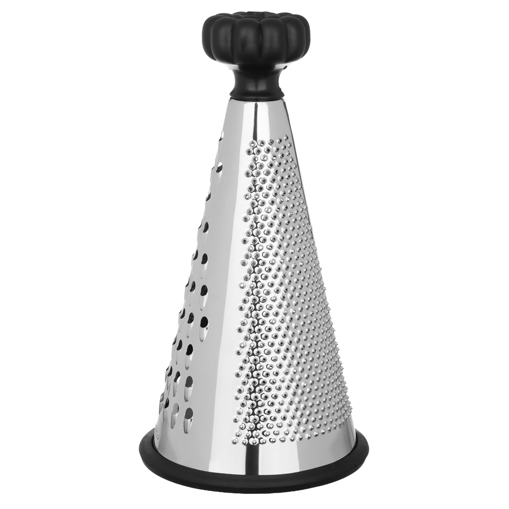 Терка 3-х сторонняя тм VETTA 25см, нерж.сталь, пластик. ручка - #1