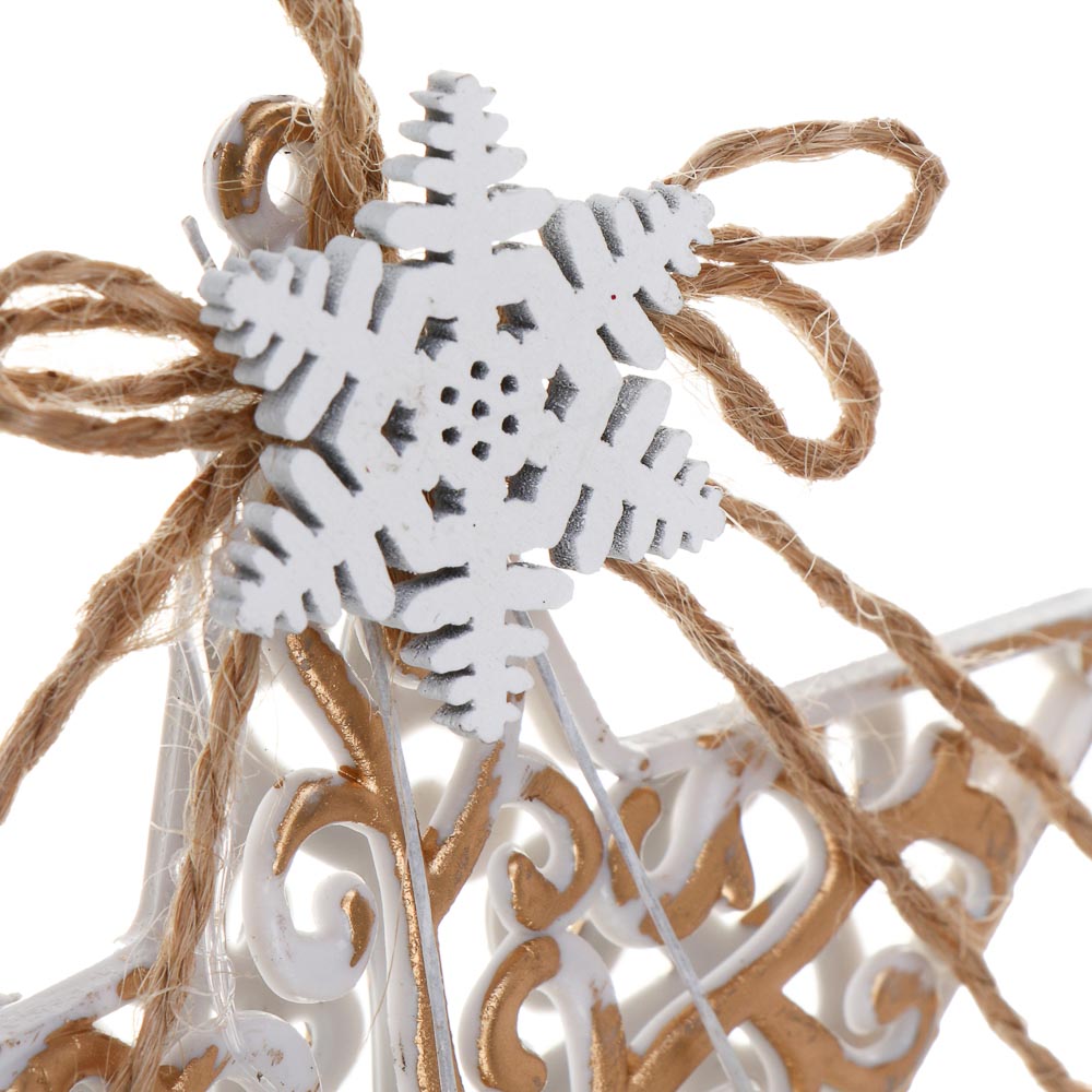 СНОУ БУМ Звезда, 9,5см, пластик, 26-631 - #3