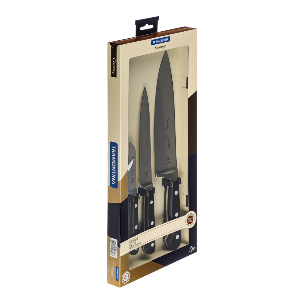 Набор ножей 3 шт Century Tramontina, 24099/037 - #2