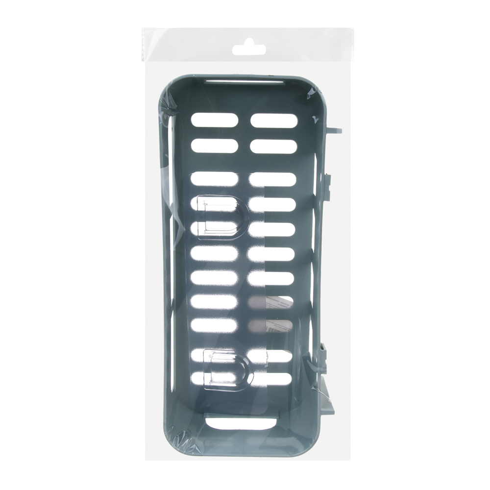 VETTA Classic Полка настенная прямоугольная (глубокая), пластик, 26x10,5x6,5 см, оливковый - #6