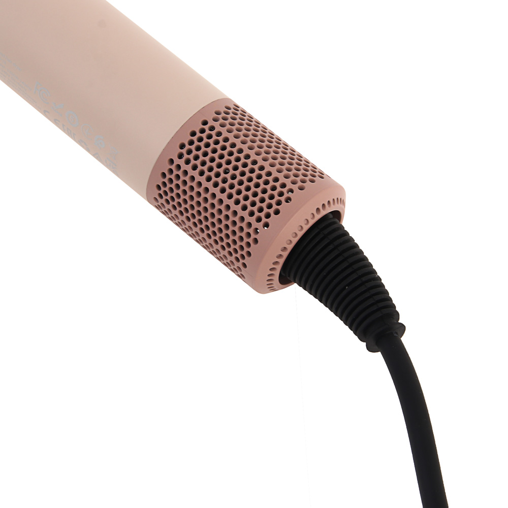 Фен высокоскоростной модель HP18, тм hoco.,1450Вт, BLDC мотор, шнур 1,5м, 1 насадка, розовый рассвет - #12