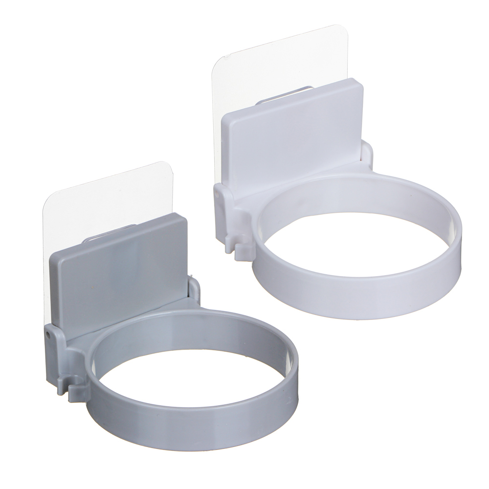 VETTA Держатель для фена самоклеящийся, пластик, d8,5 см, 2 цвета - #1