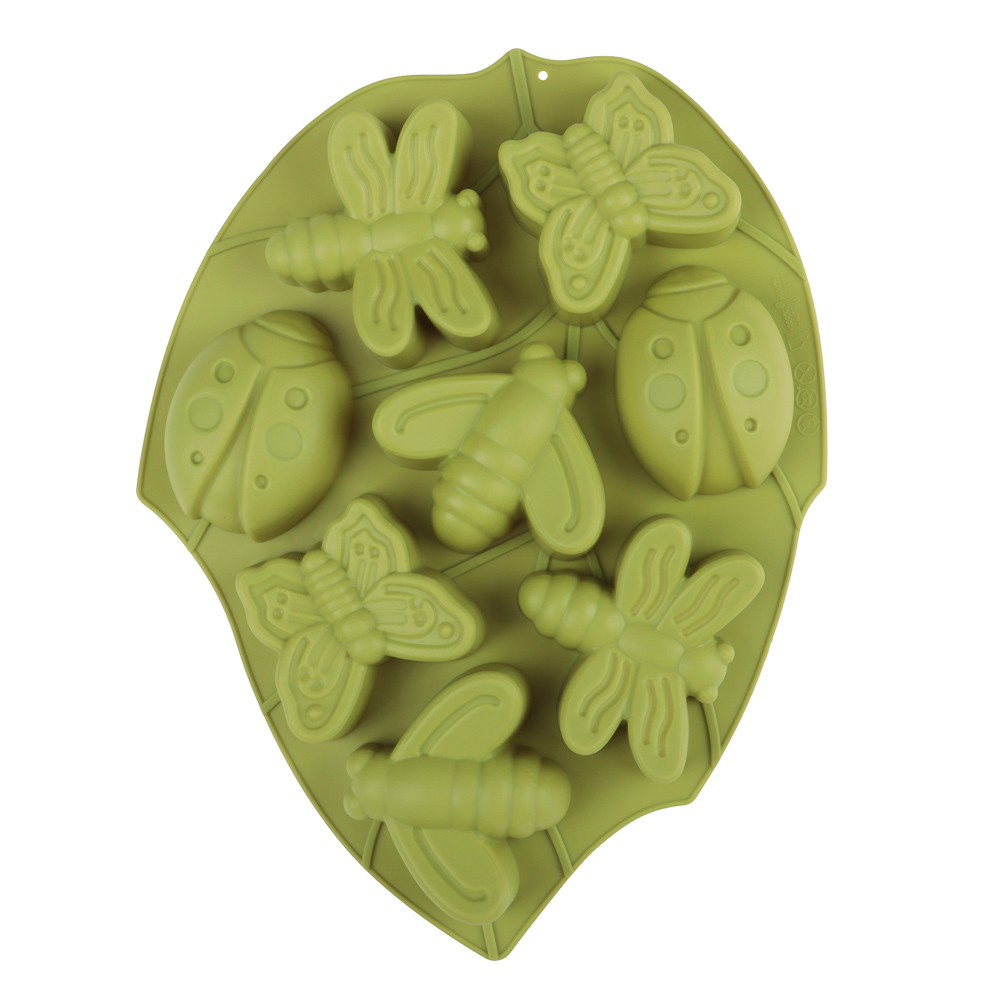 VETTA Форма силиконовая 8 ячеек, 28х21х3см, "Пчелка", 3 цвета - #2