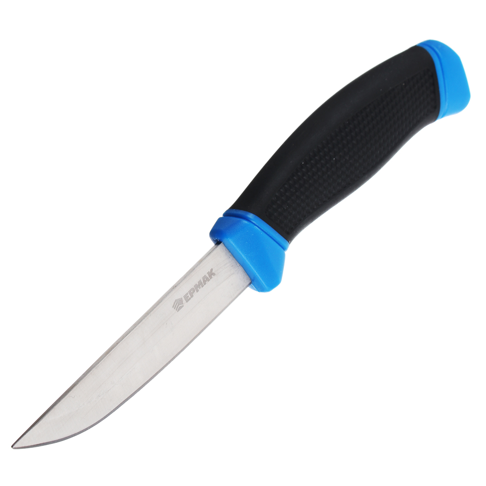 ЕРМАК Нож универсальный для рыбалки и туризма c ножнами, 21,5см, нерж. сталь, пластик - #3