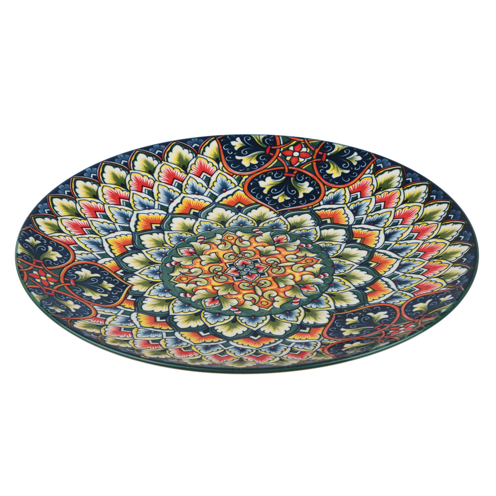 Блюдо 25х25х2,5см, тм MILLIMI Ориентал, керамика - #2