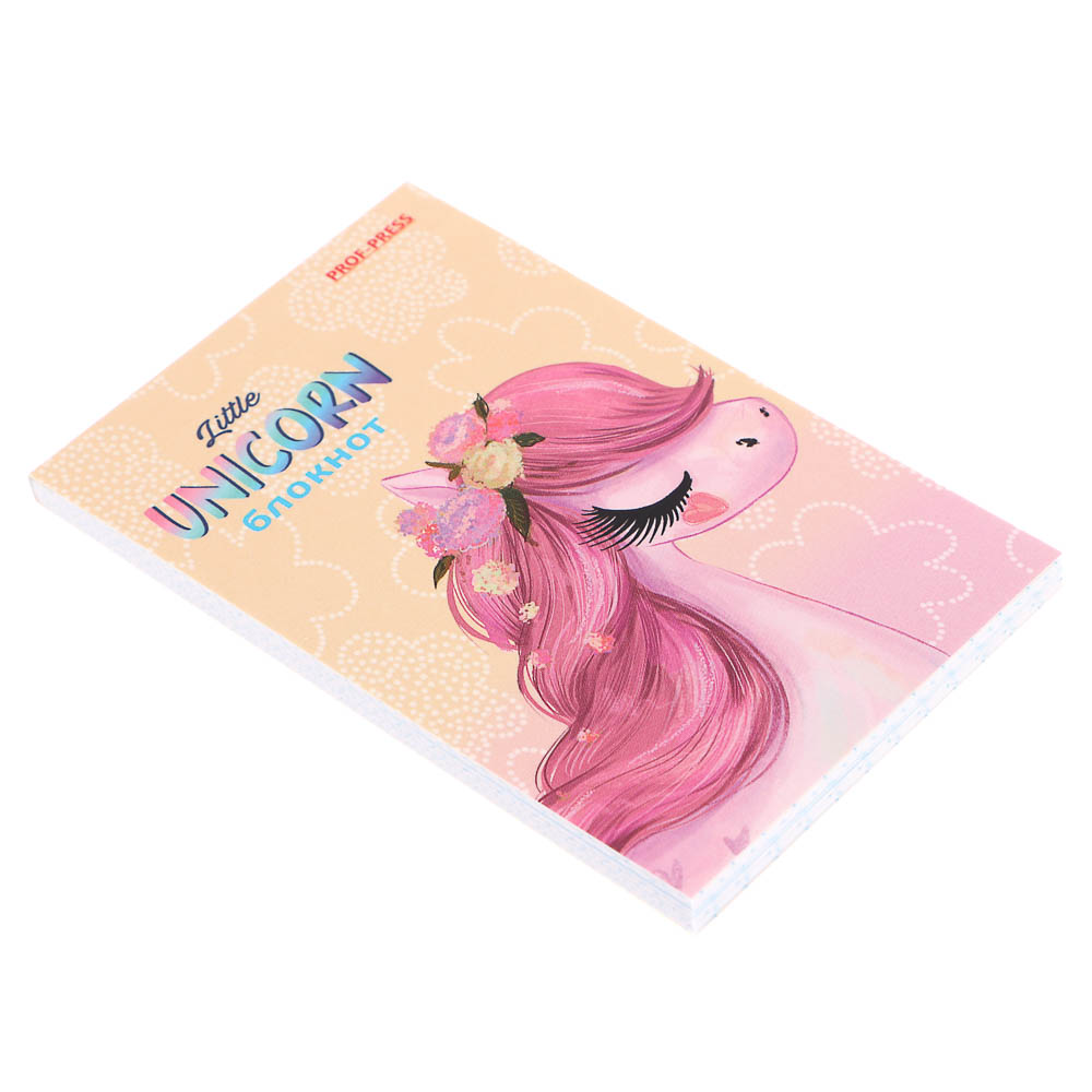 Блокнот А7, 48л, офсет, обложка картон, склейка, в ассортименте - #7