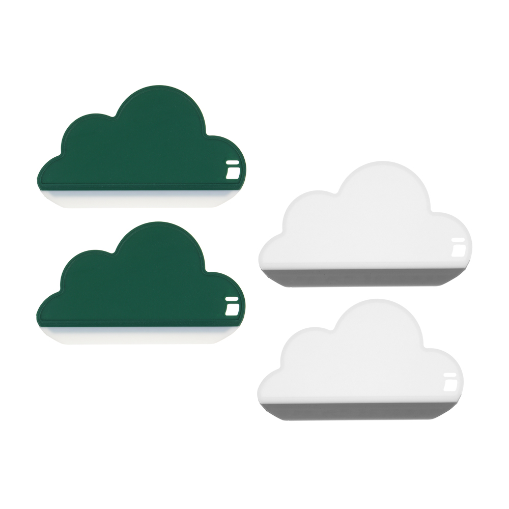 VETTA Скребок,2 шт, термопластичная резина, 16,5х9,5 см, 2 цвета - #1