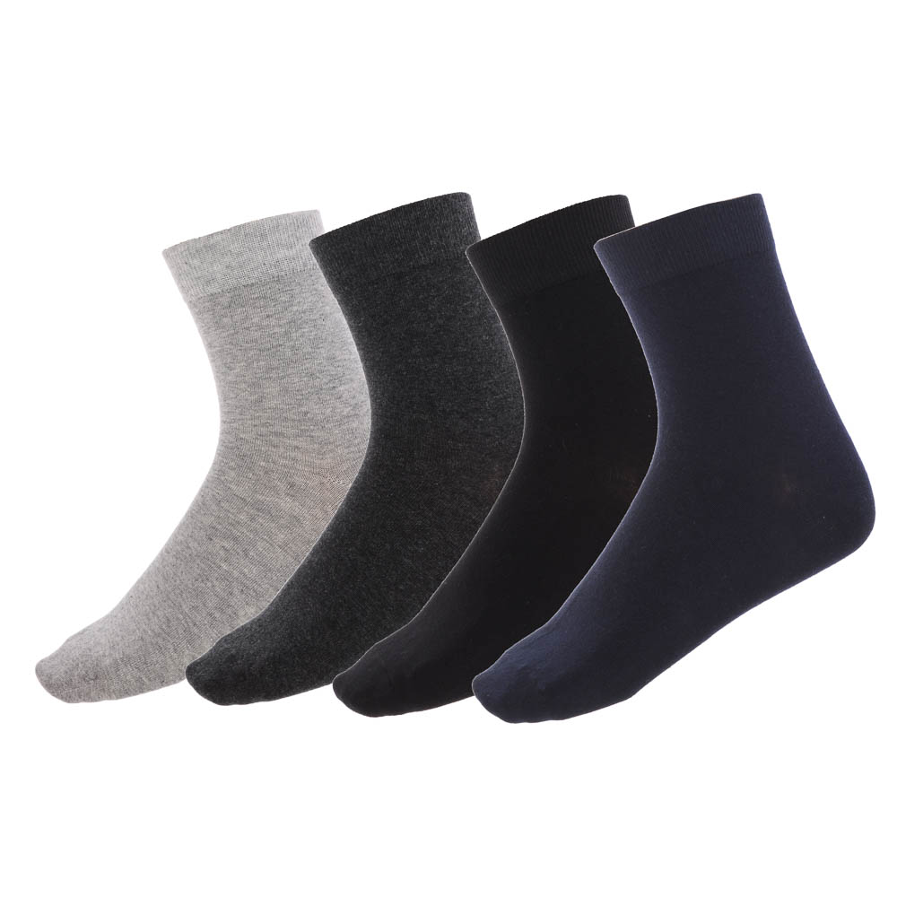 Носки мужские высокие, тм Turkan, р.41-47, 90%хлопок, 8% п/а, 2%лайкра,цвета в ас-те, B-950P - #1