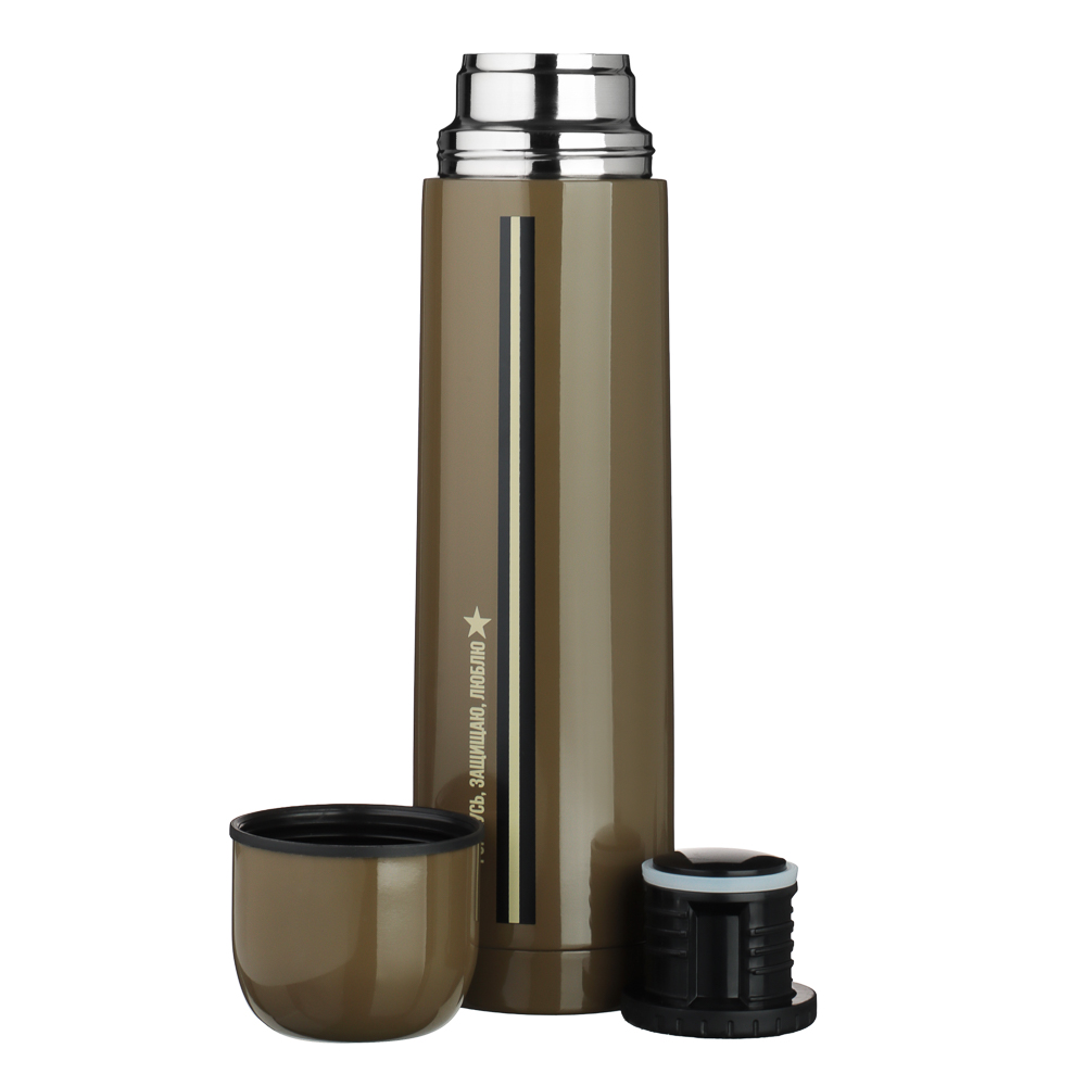 VETTA Термос металлический "С 23 февраля!" 1,00л Bullet, 5 дизайнов - #8