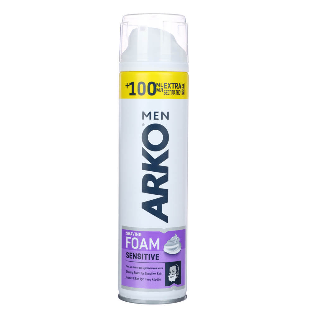 Пена для бритья ARKO MEN Sensitive, 300 мл - #1