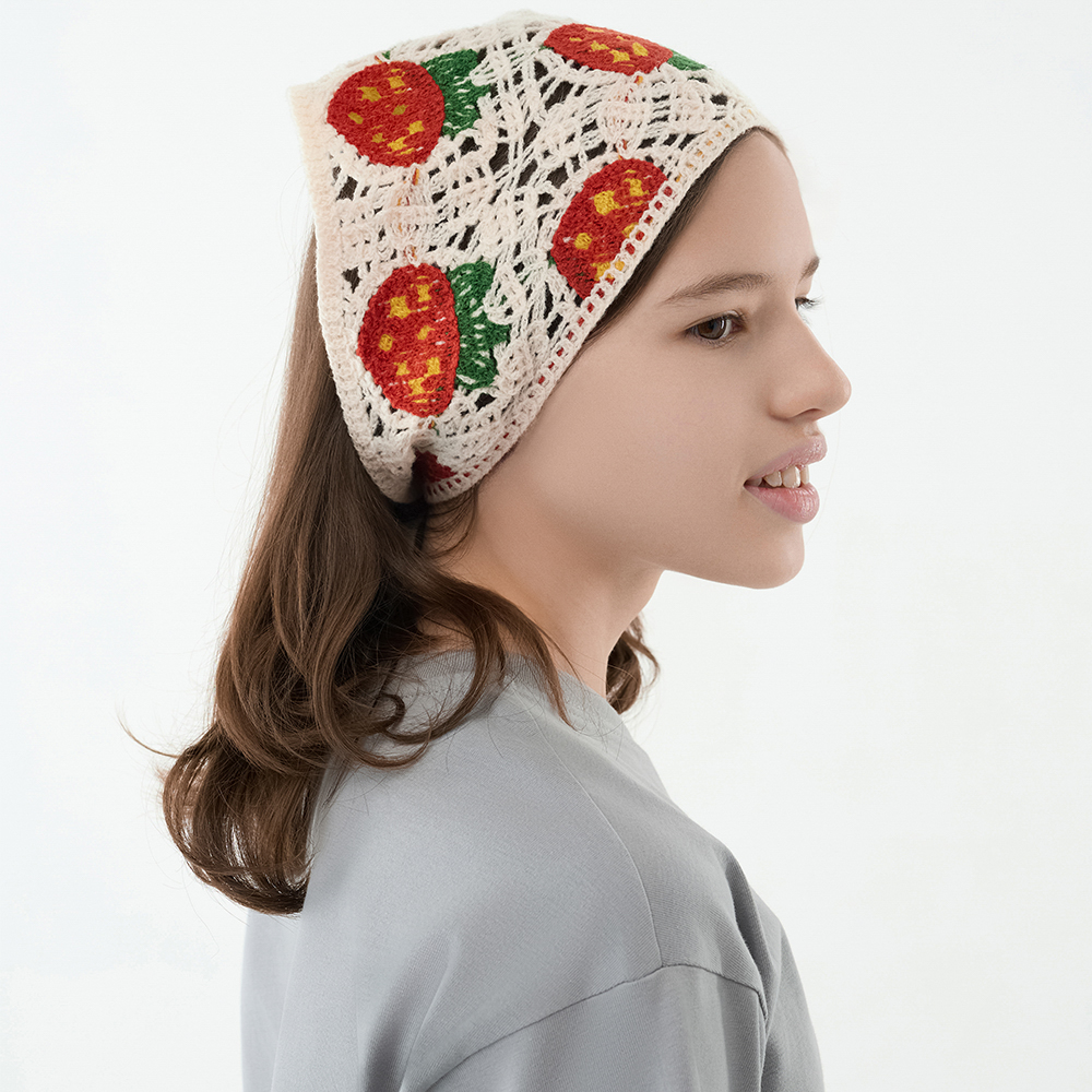 GALANTE Косынка вязаная женская, р-р 50x35см, 100% полиэстер, 6 дизайнов - #13