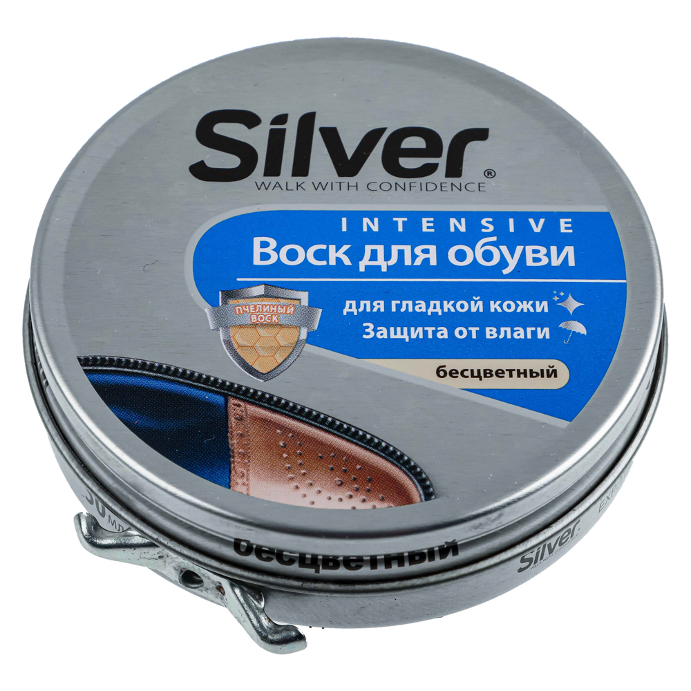 SILVER Воск для обуви 50 мл, бесцветный, CY2003-00 - #1