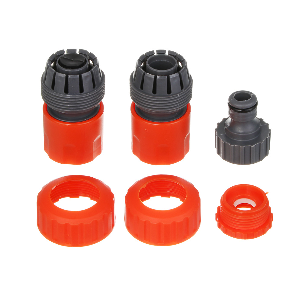 INBLOOM Набор стартовый для подключения шланга d3/4" (коннектор-2шт., штуцер-1шт, наконечник-1шт.) П - #12