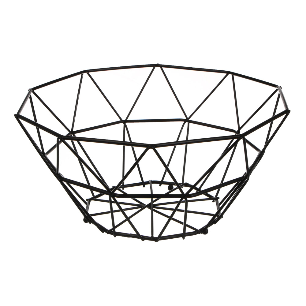 Корзина для фруктов тм Vetta углеродистая сталь, 26x26x13см - #1